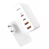 Travel Charger Baseus GaN2 Pro Quick 2x USB + 2x USB-C, 100W, EU (Biały)
