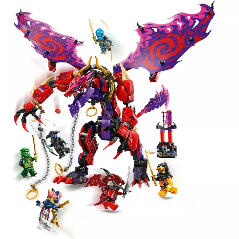 LEGO NINJAGO 71832 Smok Chaosu Thunderfang