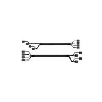 Kabel SAS INTEL A2U8PSWCXCXK2 SFF-8611 do SFF-8611 0,875 m czarny, zestaw 2 sztuk