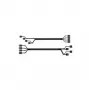 Kabel SAS INTEL A2U8PSWCXCXK2 SFF-8611 do SFF-8611 0,875 m czarny, zestaw 2 sztuk
