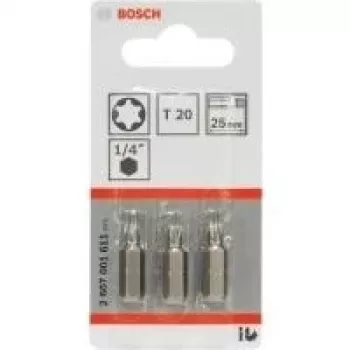 Końcówka wkrętakowa Bosch Extra Hard T20 3 szt.