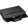 Torba na laptopa DEFENDER FIRM 26123 do laptopów 15,6 cala, poliuretan, czarna, toploader, odpinany pasek na ramię
