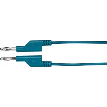 Przewód pomiarowy Voltcraft MS5/BL wtyk bananowy 4 mm, 5,00 m, niebieski