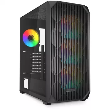 Sharkoon AK3 RGB Midi Tower Czarny
