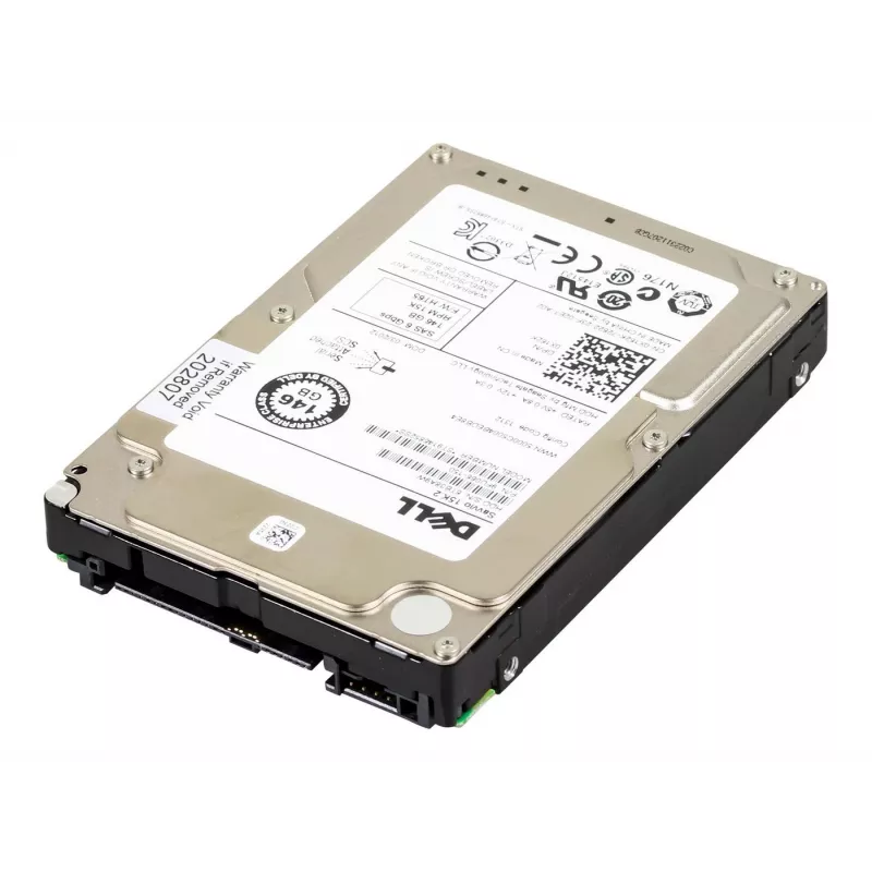 DELL 146GB SAS 6Gb/s 15k - Serial Attached SCSI (SAS) - 146 GB - 63,5 mm (2,5 inch) - 0 - 60 °C - -40 - 65 °C - 5 - 90 (61XPF)