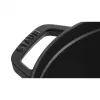 Staub La Cocotte 20cm rund, schwarz, Gusseisen (40509-487-0)