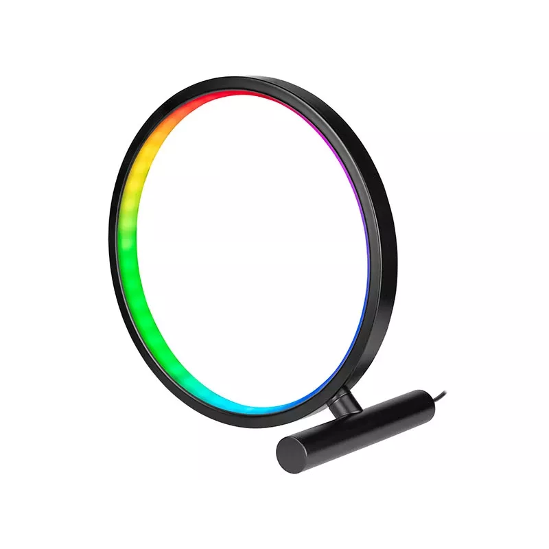 Lampa stołowa TRACER Ambience Smart Circle LED RGB — dekoracyjna inteligentna lampa LED w kształcie koła
