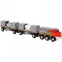Pociąg BRIO World Santa Fe Train Trains of the World Wielokolorowy
