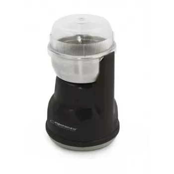 Młynek żarnowy do kawy ESPERANZA EKC002K — 160 W, pojemność 50 g, regulowane ustawienia, czarny