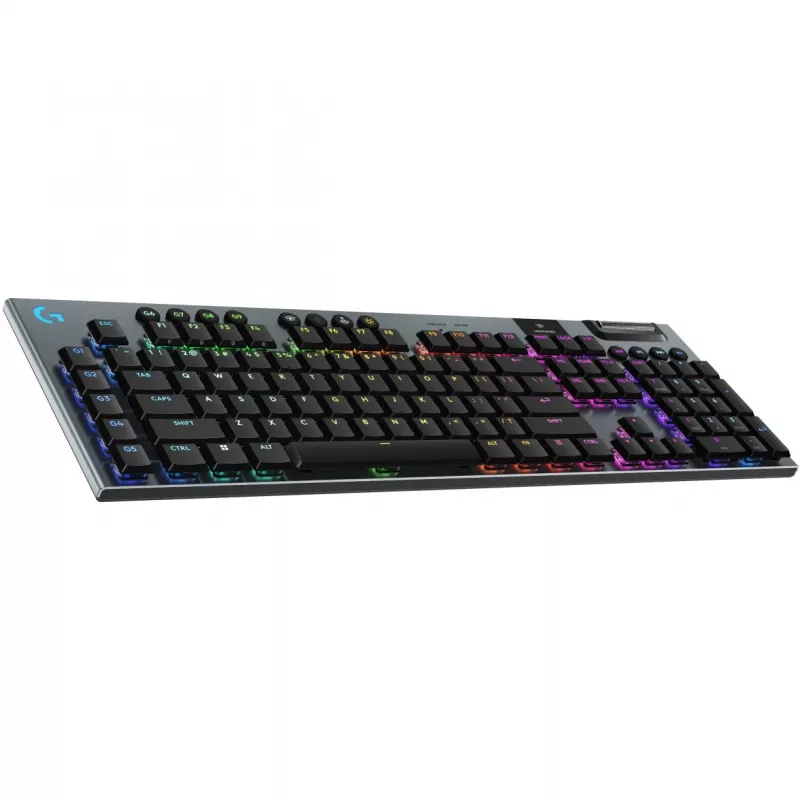 Logitech G G915 X klawiatura mechaniczny LIGHTSYNC bezprzewodowy przewodowy US International