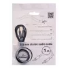 Gembird CCAP-444-1M Kabel audio 3,5 mm Czarny (CCAP-444-1M)