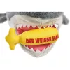 Pluszowa zabawka Schmidt Spiele The biały Shark pluszowa figura, model 42841, wypchane zwierzę