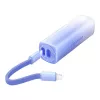 Przenośny powerbank Vention FHWL0 5000 mAh, niebieski, 1x USB Type-C, wskaźniki LED