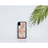 Etui na telefon iKins dla iPhone XR — Wzór romb, czarny