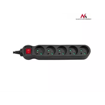 MCE184 przedłużacz elektryczny listwa zasilająca 5 gniazd (3 M) - Maclean