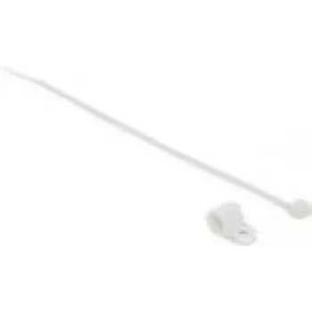 Opaska zaciskowa do montażu śrubowego DeLOCK 18867 Nylon Biała 24 mm 10 szt.