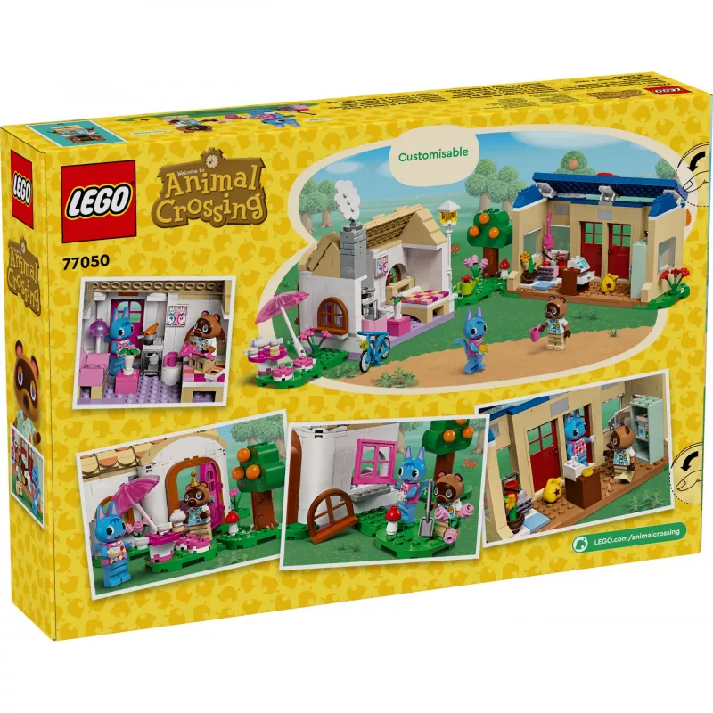 Klocki konstrukcyjne LEGO 77050 Animal Crossing Sklep Nooka i dom Sophie – zestaw modułowy