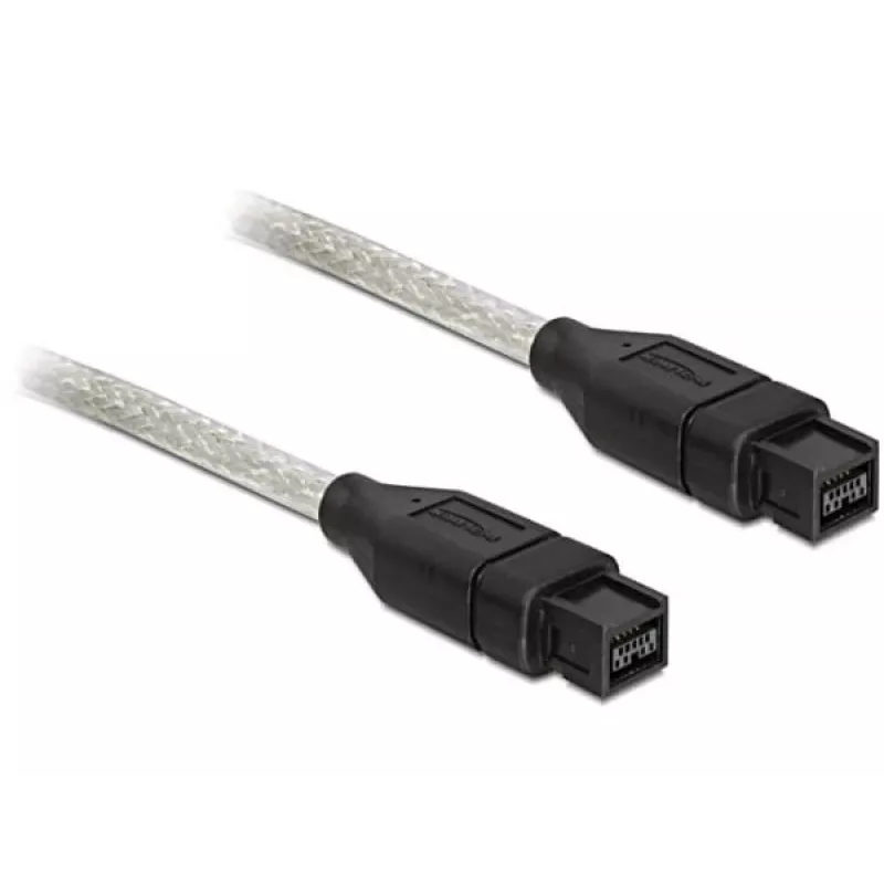 Kabel FireWire DeLOCK FireWire B/B 1,0 m szary
