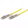 Tecline exertis Connect - Kabel krosowy - LC Single-Mode (M) na LC Single-Mode (M) - 2 m - światłowodowy - 9/125 mikrometra - OS2 - żółty (39989302)