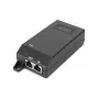 Digitus Gigabit Ethernet PoE+ injector 802.3at 30 W Czarny