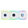 Fan Lian Li UNI FAN SL Wireless 120 12 cm Biały 3 szt. 28.5 dB 64.05 cfm