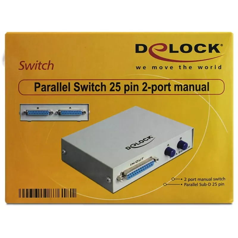 Przełącznik drukarki DeLOCK 87618
