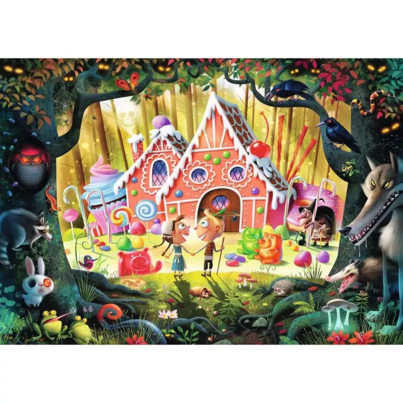 Puzzle Ravensburger Hansel and Gretel autorstwa Deana Macadama - 1000 elementów, Ravensburger 12000415