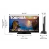 TV Toshiba 43UV3463DG 43 cale 4K Ultra HD DLED 3840 x 2160
