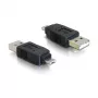Adapter USB micro-A męski na USB 2.0 A-męski DeLOCK USB-421