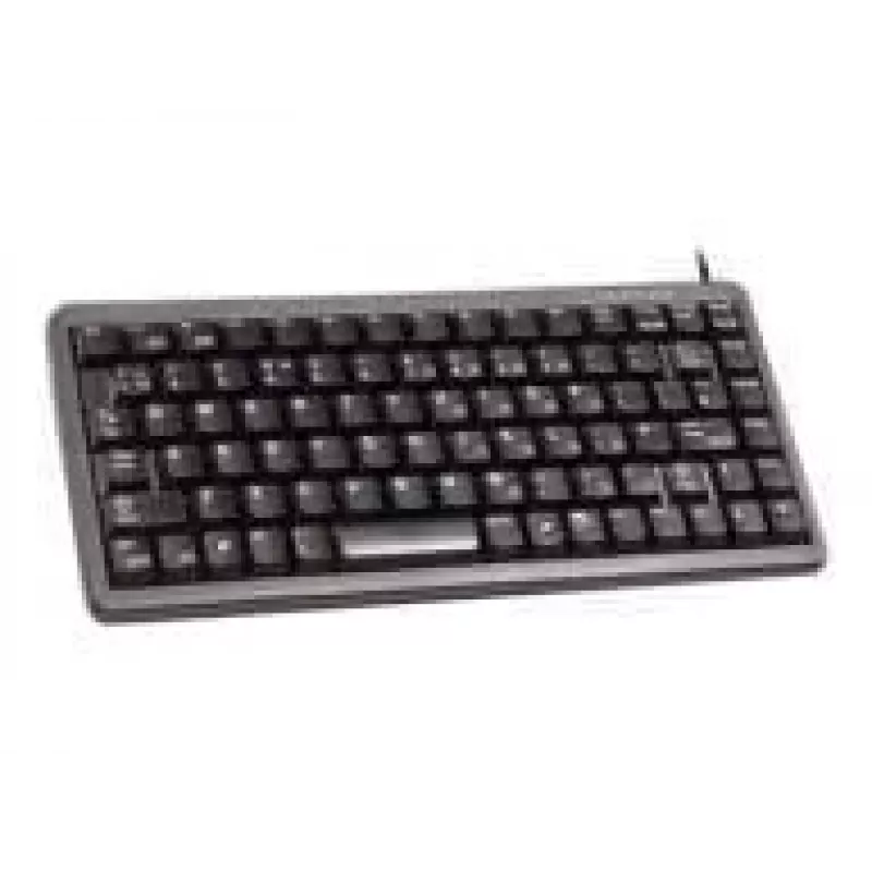 CHERRY Compact , Combo (USB + PS/2), DE klawiatura Office USB + PS/2 QWERTY Czarny