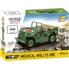 Klocki konstrukcyjne COBI Medical Willys MB 130 elementów 6 lat