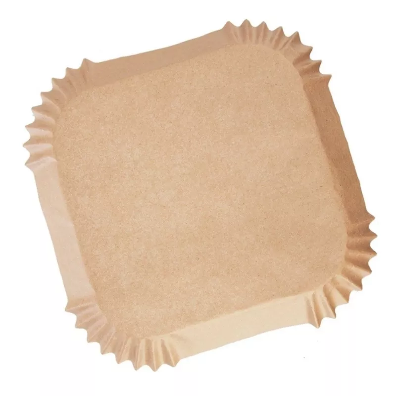 Papierowe wkłady do frytkownicy powietrznej 20×20 cm, opakowanie 50 szt. — Extralink HOME