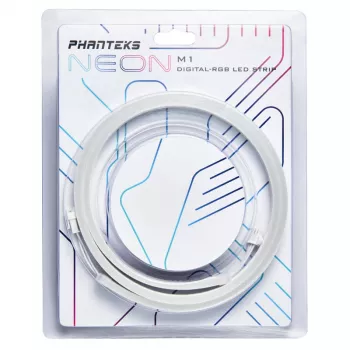 Taśma LED PHANTEKS PH-NELEDKT_M1_WT01 — Uniwersalna 1000 mm, 5 V, 10,5 W, biała