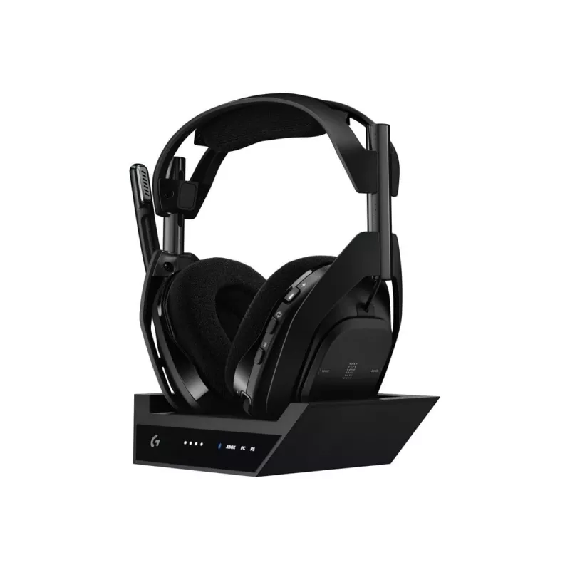 Logitech G Astro A50 X - Zestaw słuchawkowy - nauszny - Bluetooth / LIGHTSPEED - Bezprzewodowy - Czarny