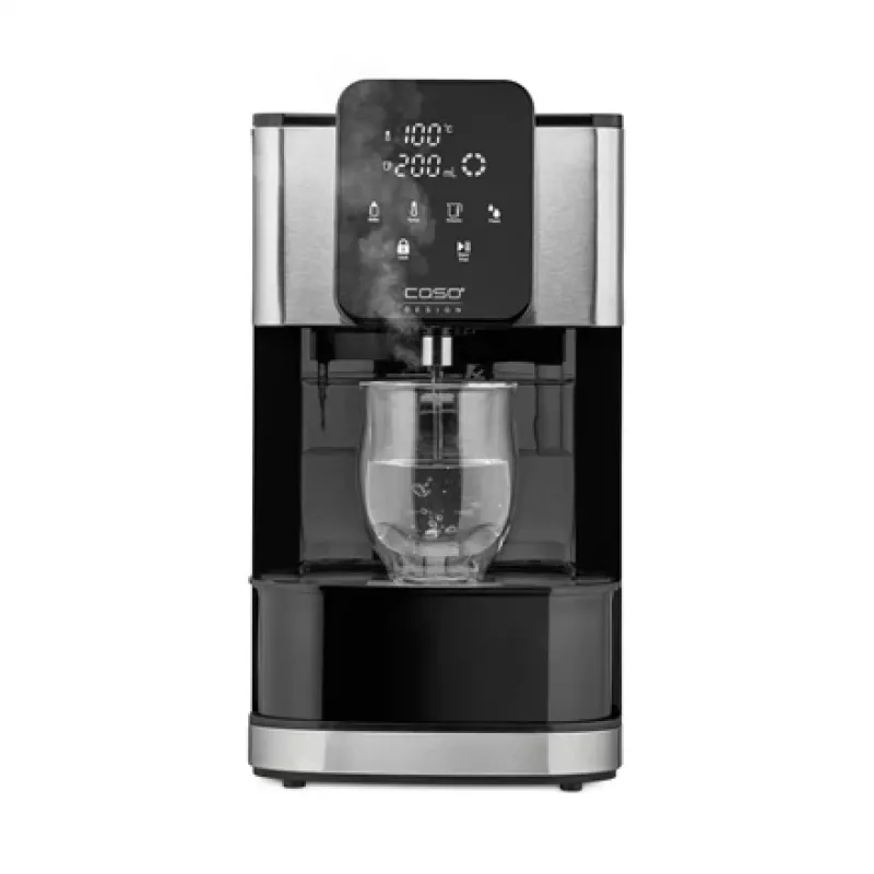 Czajnik elektryczny Caso Turbo Hot Water Dispenser HW 1660 — 4 L, 2600 W, czarny/stal nierdzewna