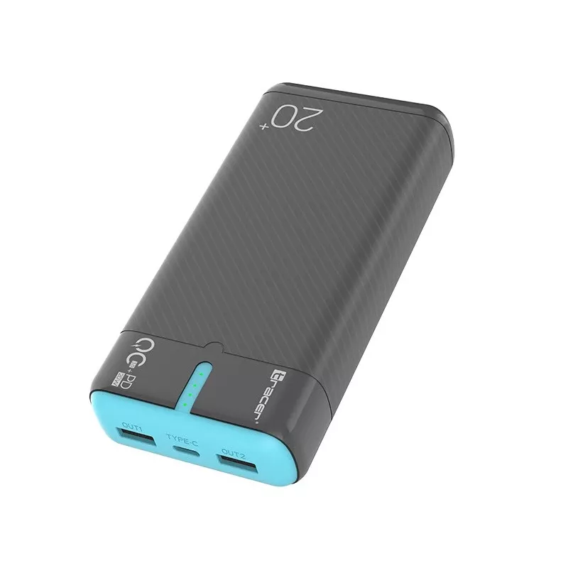 Tracer EnerGen 20000 mAh Czarny, Niebieski
