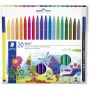 Marker permanentny, końcówka okrągła Staedtler 326 C20 kolory mieszane