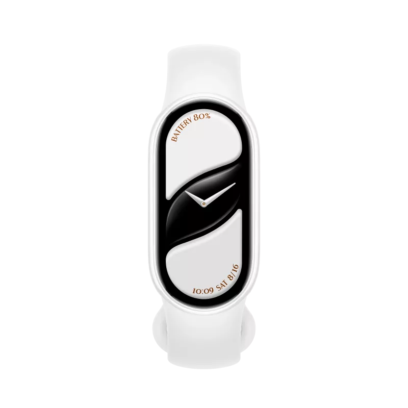 XIAOMI SMART BAND 10 CERAMIC PEARL WHITE STRAP