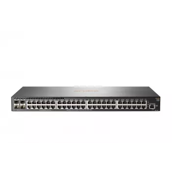 HPE - Aruba Series - Switch - 2930F 48G 4SFP+ - L3 - zarządzany - 48 x 10/100/1000 + 4 x 1 Gigabit/10 Gigabit SFP+ (Uplink) - montaż w szafie