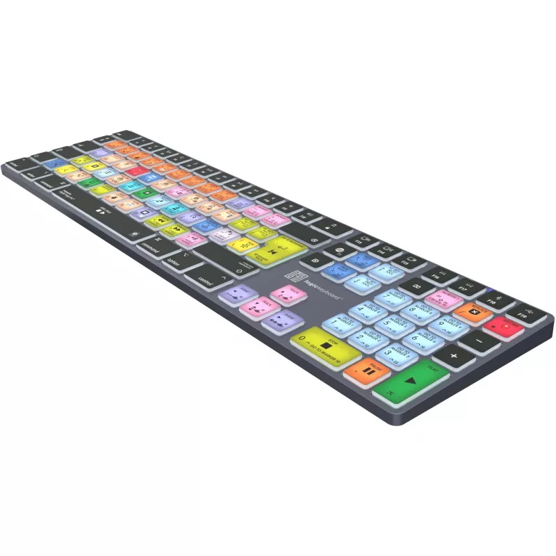klawiatura LogicKeyboard Apple Logic Pro X2 Titan DE Mac — LKB-LOGXP2-TM-DE, układ niemiecki