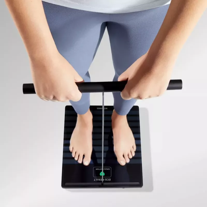 Elektroniczna waga osobista Withings BODY SCAN Square Czarny