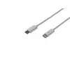 Kabel USB Natec USB-C Lightning 1 m Biały (NKA-2150)