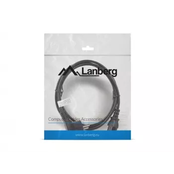 Lanberg CA-C13C-10CC-0018-BK Przewód zasilający czarny 1,8 m złączka C13 CEE7/7 (CA-C13C-10CC-0018-BK)