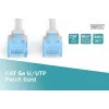 Digitus DK-1512-150 Kabel sieciowy RJ45 CAT 5e U/UTP Szary 15m