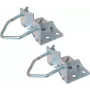 Zacisk do stopy masztu S/CONN ShiverPeaks 89857-SET stal ocynkowana do masztów o średnicy do 60 mm