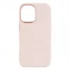 Tylna obudowa FIXED do Apple iPhone 16 Liquid silicon Pink z MagFlow – smukłe etui ochronne