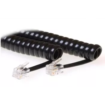Kabel telefoniczny Microconnect MPK10150 RJ10 RJ10 1,5 m Czarny