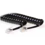 Kabel telefoniczny Microconnect MPK10150 RJ10 RJ10 1,5 m Czarny