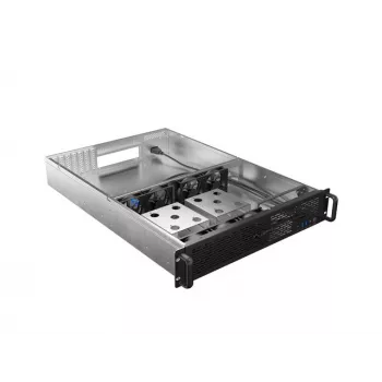 Obudowa rack Lanberg SC01-6502-12B 2U czarna 7 wentylatorów