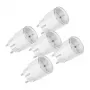 Inteligentna wtyczka Shelly Plug S MTR Gen3 — zestaw 5 szt., 12 A, biała